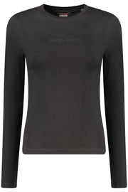 T-SHIRT EM ALGODÃO GUESS JEANS MULHER PRETA