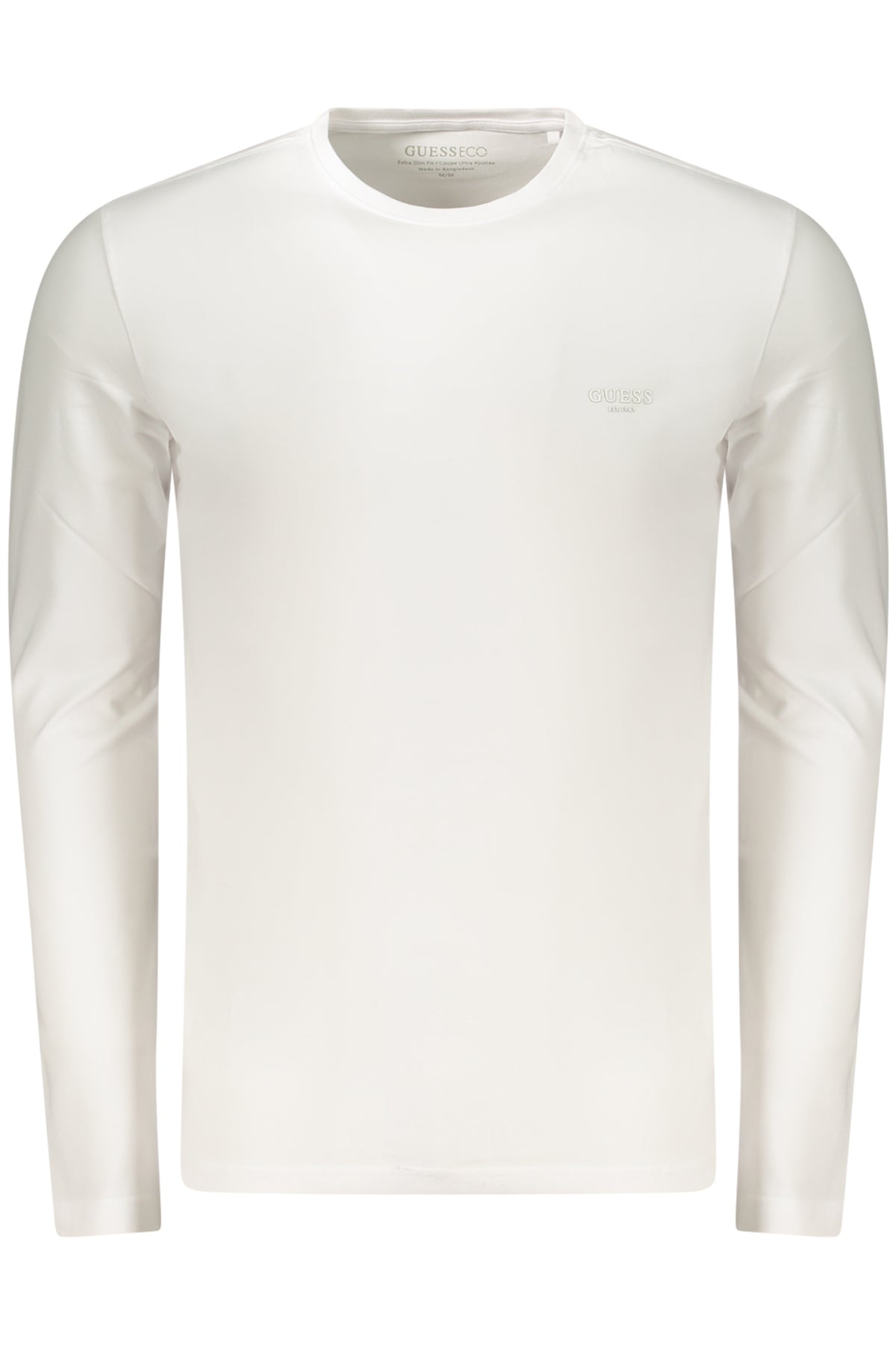 T-SHIRT EM ALGODÃO GUESS JEANS HOMEM BRANCA