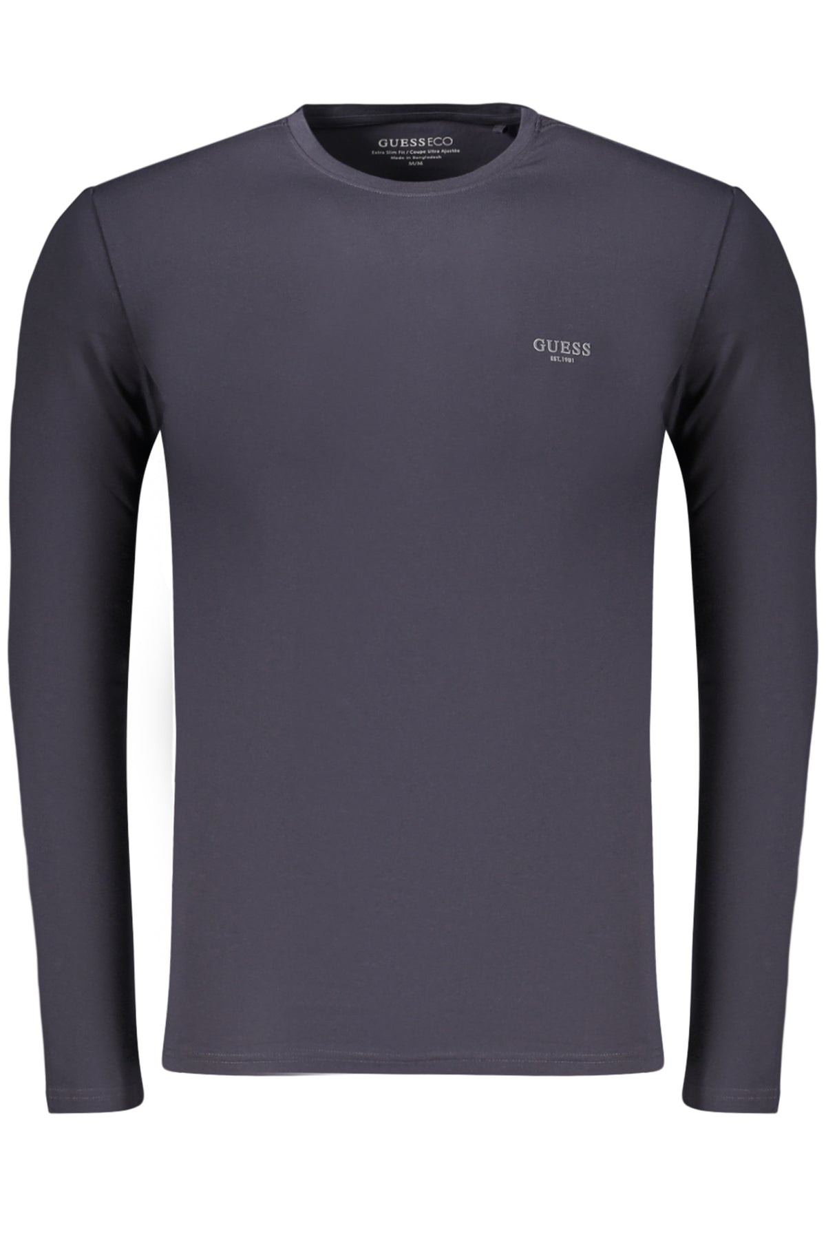 T-SHIRT EM ALGODÃO GUESS JEANS HOMEM AZUL