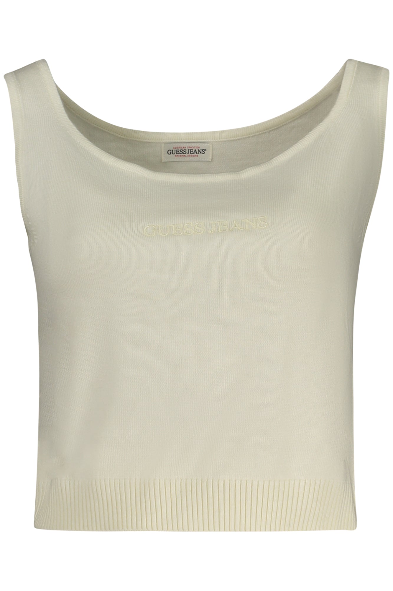 GUESS JEANS WOMEN'S WHITE TOP