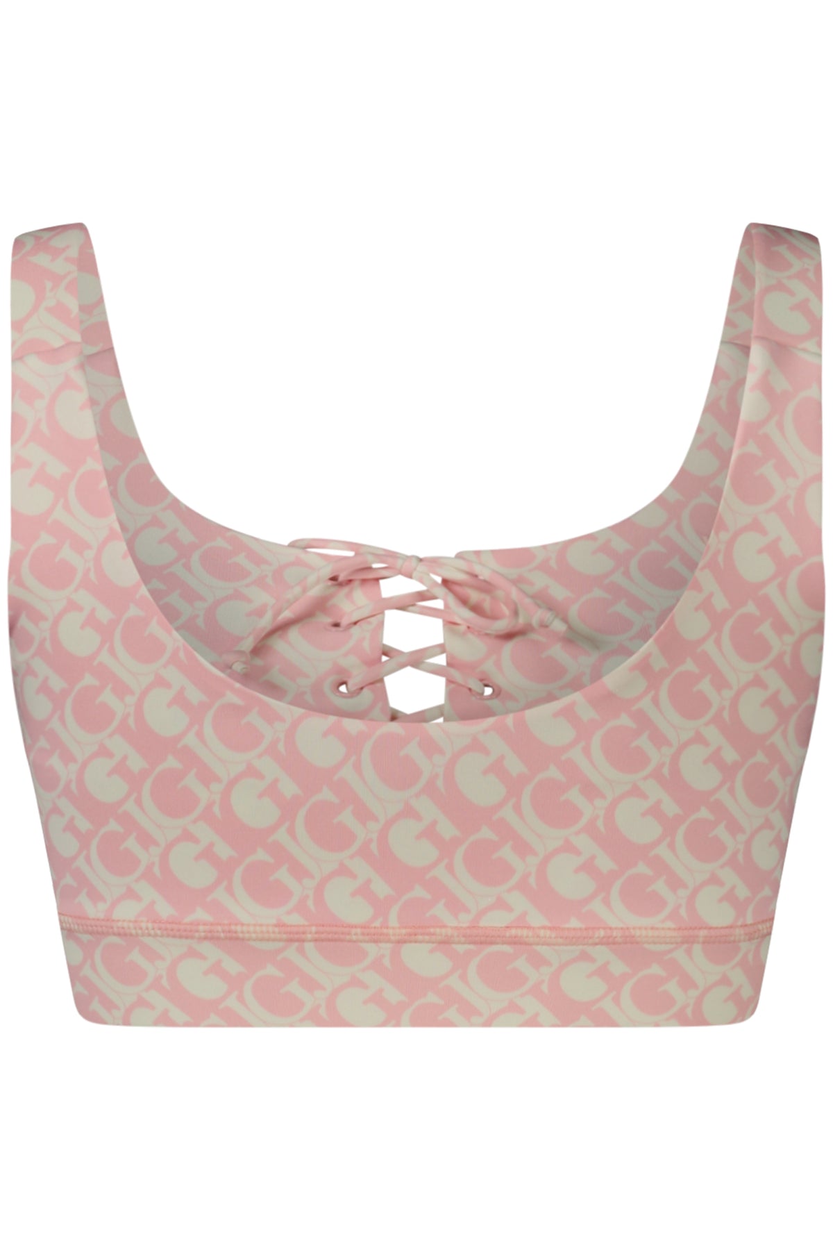 GUESS JEANS WOMEN'S PINK TOP