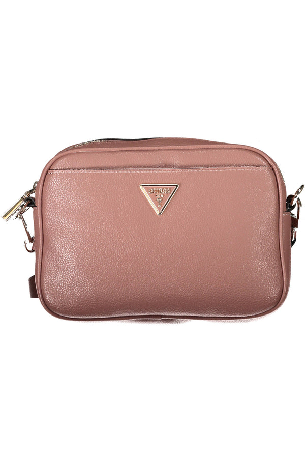 BOLSA DE OMBRO MULHER GUESS JEANS ROSA