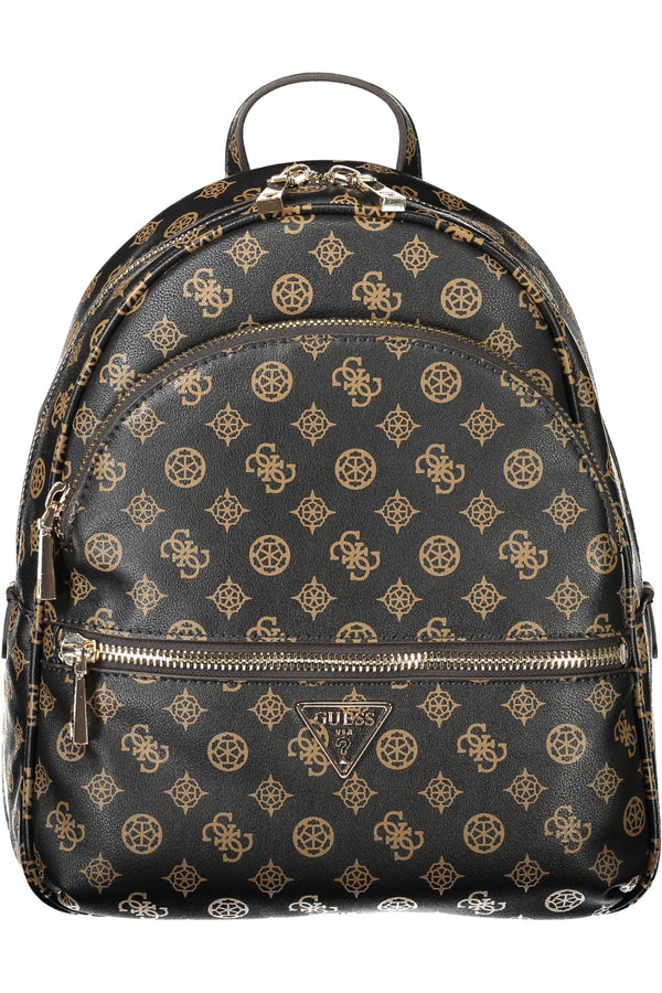 MOCHILA GUESS JEANS MULHER MARROM