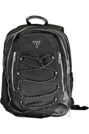 GUESS JEANS MEN'S BLACK BACKPACK