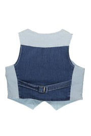 CAMISOLA EM ALGODÃO GUESS MARCIANO CRIANÇA AZUL CLARO