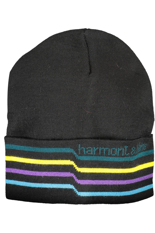 HARMONT &amp; Gorro masculino preto BLAINE