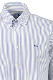 HARMONT & BLAINE MEN'S LONG SLEEVE SHIRT BLUE