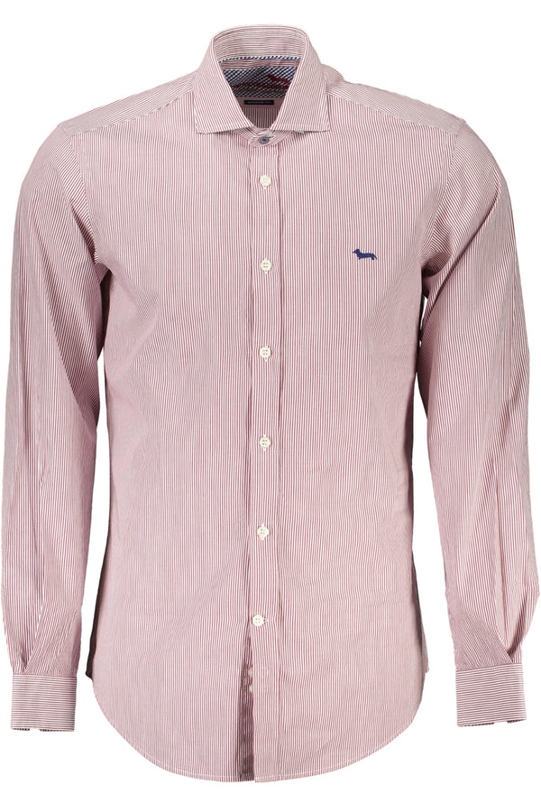 HARMONT &amp; CAMISA VERMELHA DE MANGA COMPRIDA BLAINE HOMEM