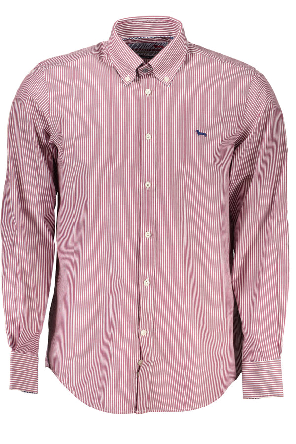 HARMONT &amp; CAMISA VERMELHA DE MANGA COMPRIDA BLAINE HOMEM