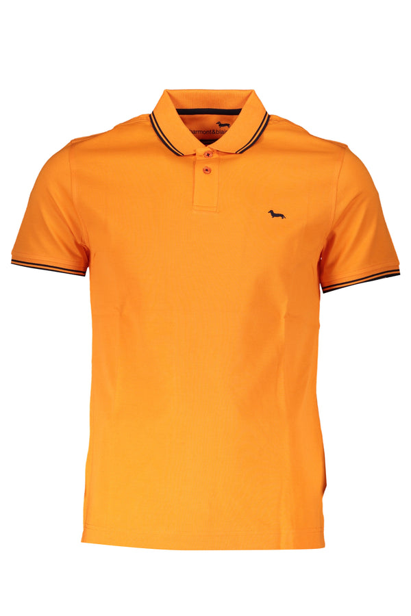 HARMONT &amp; CAMISA POLO LARANJA DE MANGA CURTA MASCULINA BLAINE