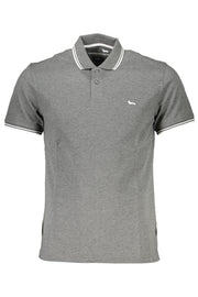 HARMONT &amp; CAMISA POLO DE MANGA CURTA CINZA MASCULINA BLAINE