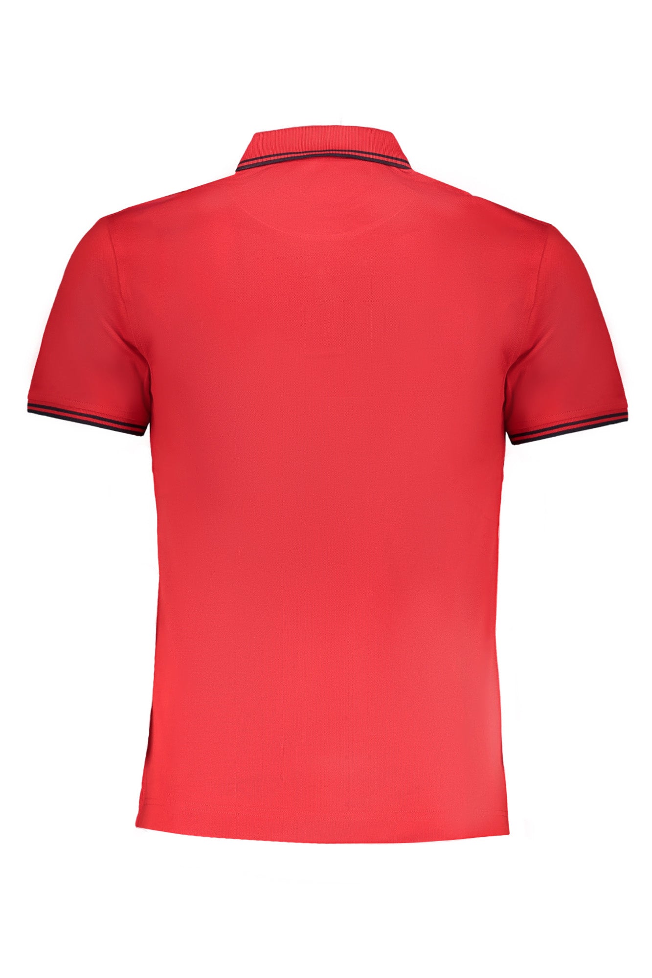 HARMONT & BLAINE MEN'S RED SHORT-SLEEVED POLO SHIRT