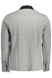 HARMONT &amp; CAMISA POLO MANGA COMPRIDA BLAINE HOMEM CINZA