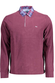 HARMONT &amp; CAMISA POLO DE MANGA COMPRIDA MASCULINA BLAINE ROXA