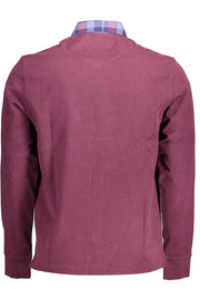 HARMONT &amp; CAMISA POLO DE MANGA COMPRIDA MASCULINA BLAINE ROXA