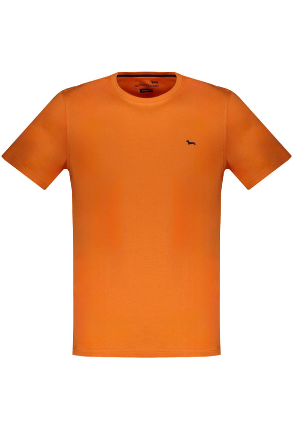 HARMONT &amp; T-SHIRT DE MANGA CURTA MASCULINA BLAINE LARANJA