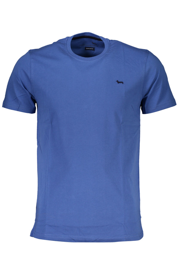 HARMONT &amp; T-SHIRT DE MANGA CURTA MASCULINA BLAINE AZUL