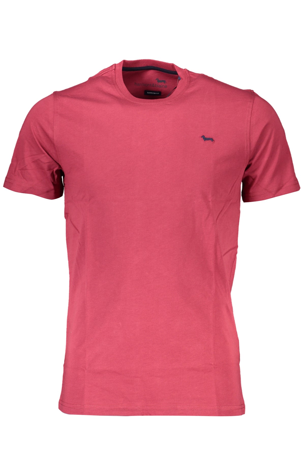 T-SHIRT EM ALGODÃO HARMONT &AMP; BLAINE HOMEM VERMELHA