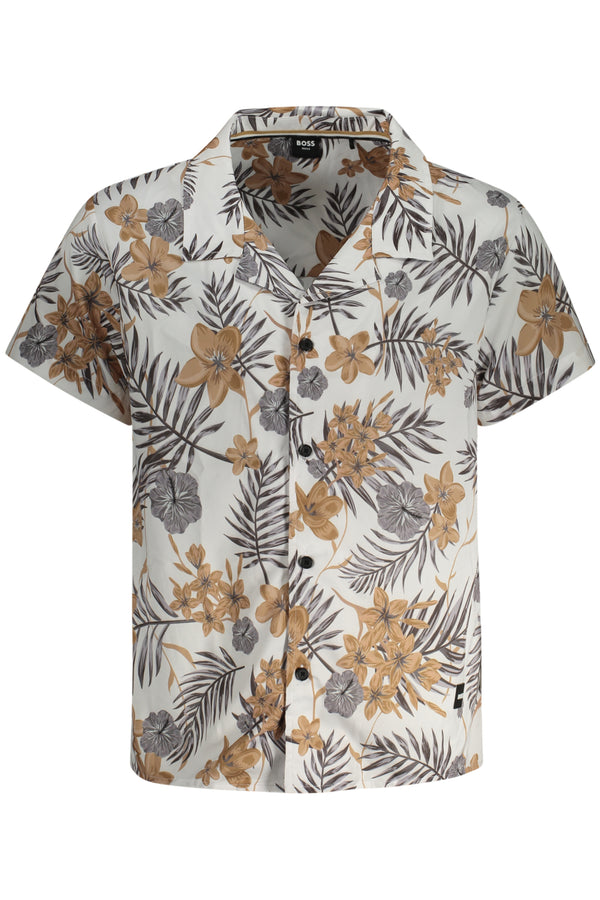 CAMISA HUGO BOSS MANGA CURTA HOMEM BRANCA