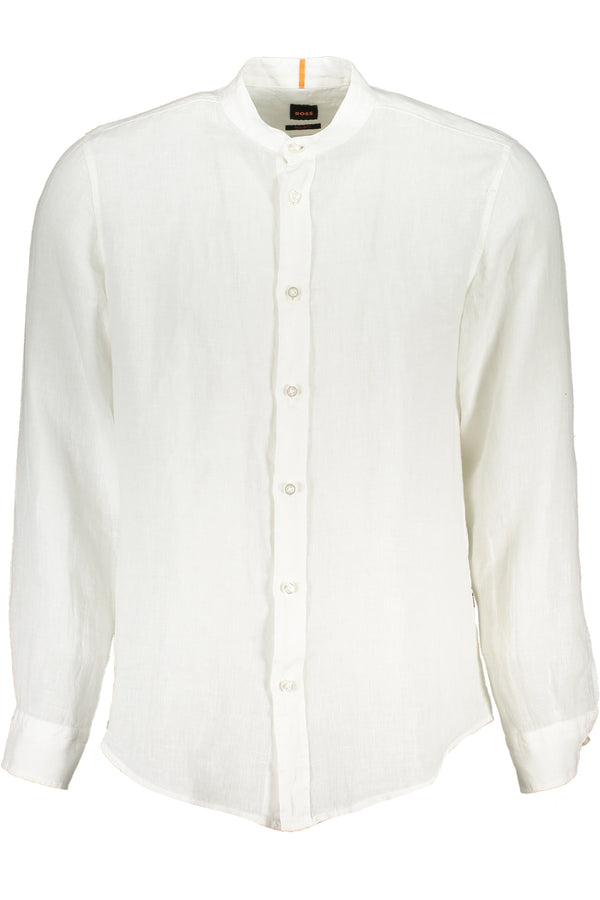 CAMISA BRANCA DE MANGA COMPRIDA HUGO BOSS HOMEM