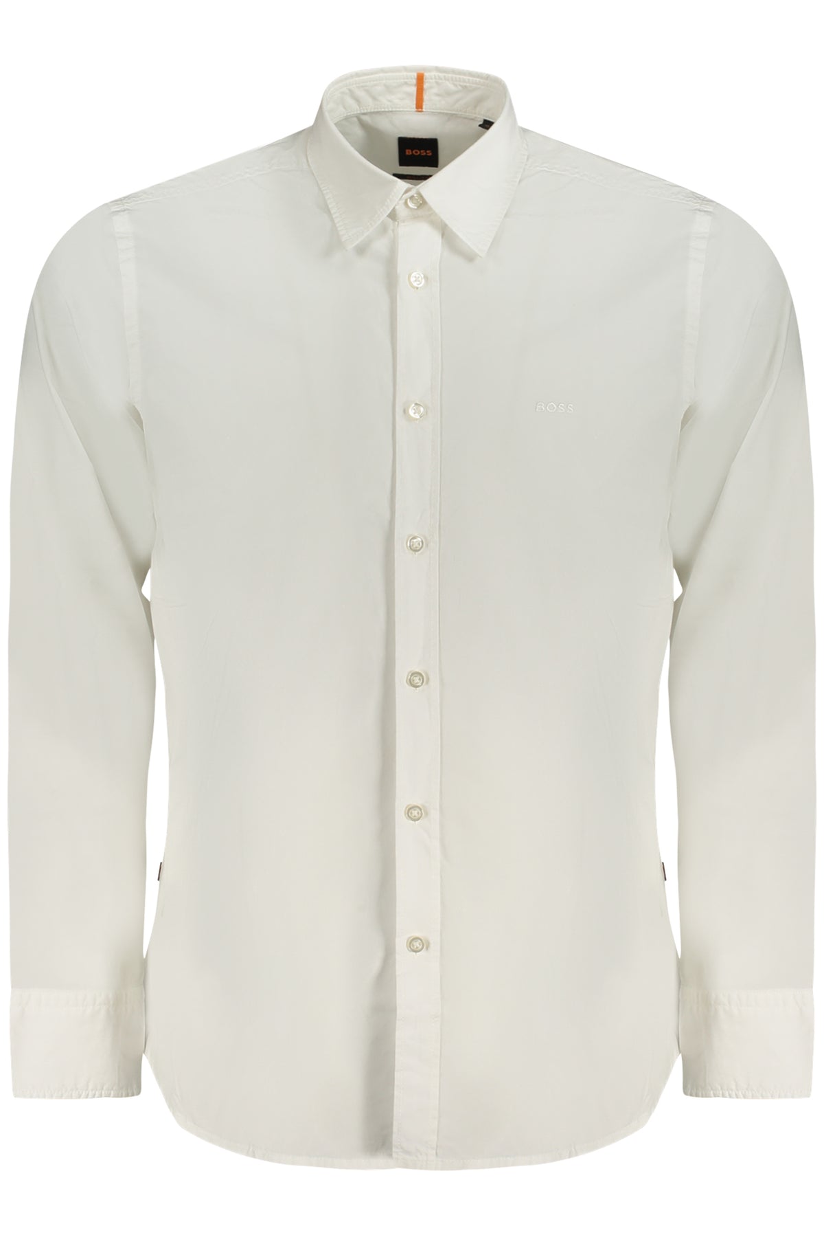 CAMISA EM ALGODÃO BOSS HOMEM BRANCA
