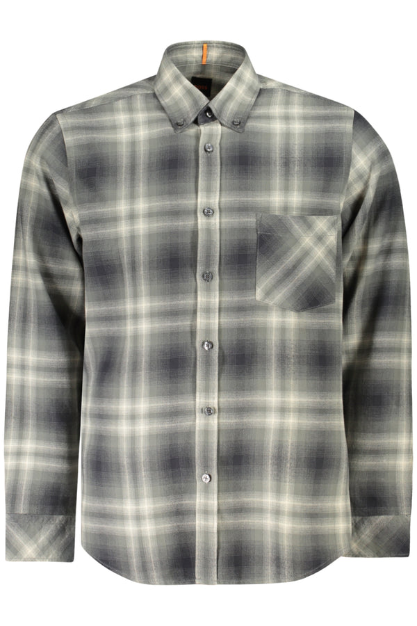 HUGO BOSS CAMISA MANGA COMPRIDA HOMEM VERDE