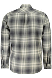 CAMISA EM ALGODÃO BOSS HOMEM VERDE