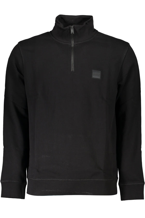 CAMISOLA COM ZIP PRETO HOMEM HUGO BOSS
