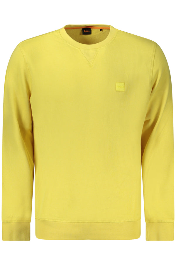 CAMISOLA HUGO BOSS HOMEM ZIP-UP AMARELO