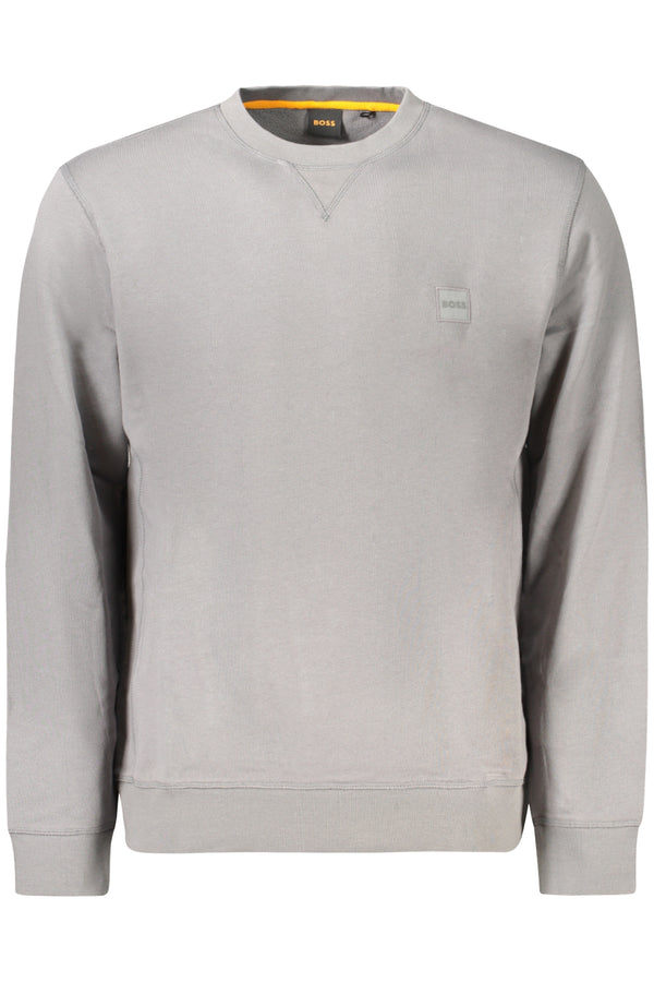 CAMISOLA HUGO BOSS HOMEM SEM ZIP CINZA