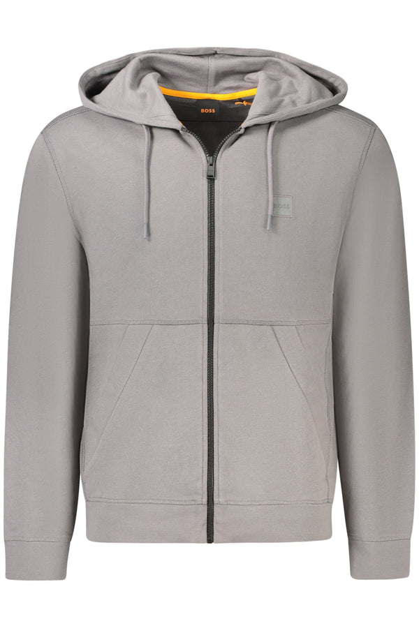 CAMISOLA HUGO BOSS HOMEM SEM ZIP CINZA