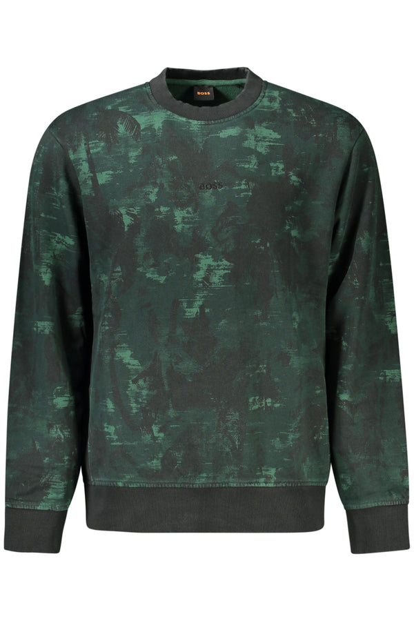 CAMISOLA HUGO BOSS SEM ZIP HOMEM VERDE