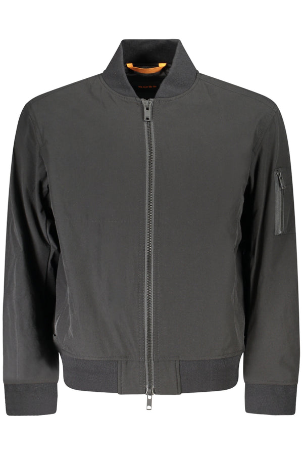 JAQUETA ESPORTIVA MASCULINA HUGO BOSS PRETA