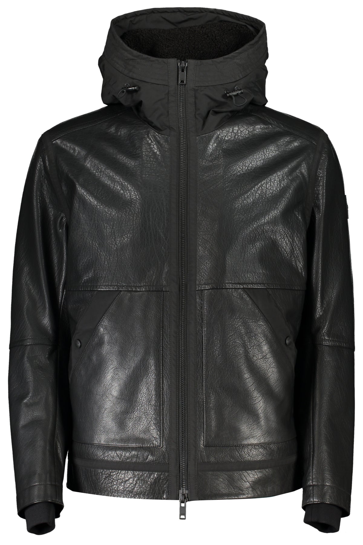 JAQUETA PRETA MASCULINA HUGO BOSS