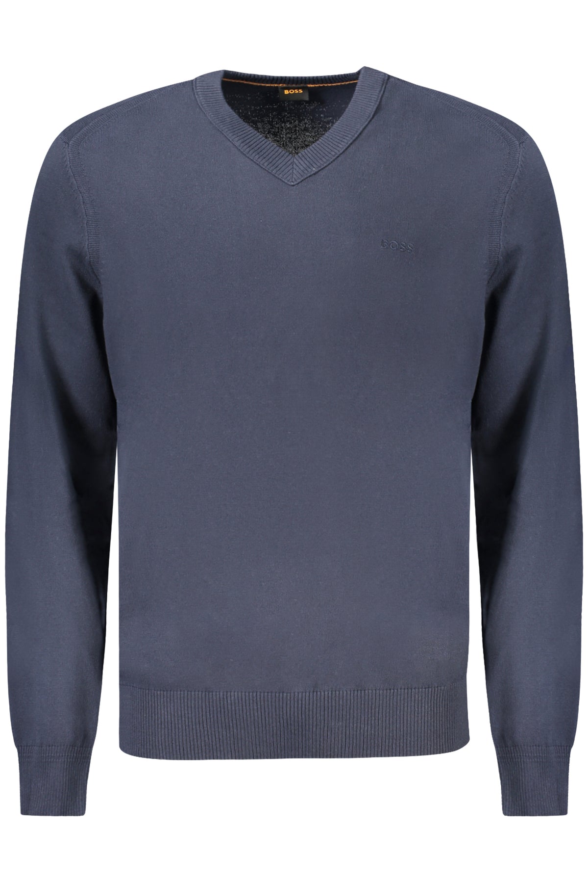 CAMISOLA EM ALGODÃO BOSS HOMEM AZUL