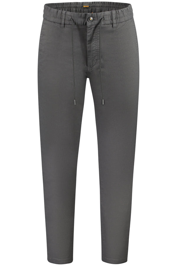 CALÇAS PRETAS DE HOMEM HUGO BOSS