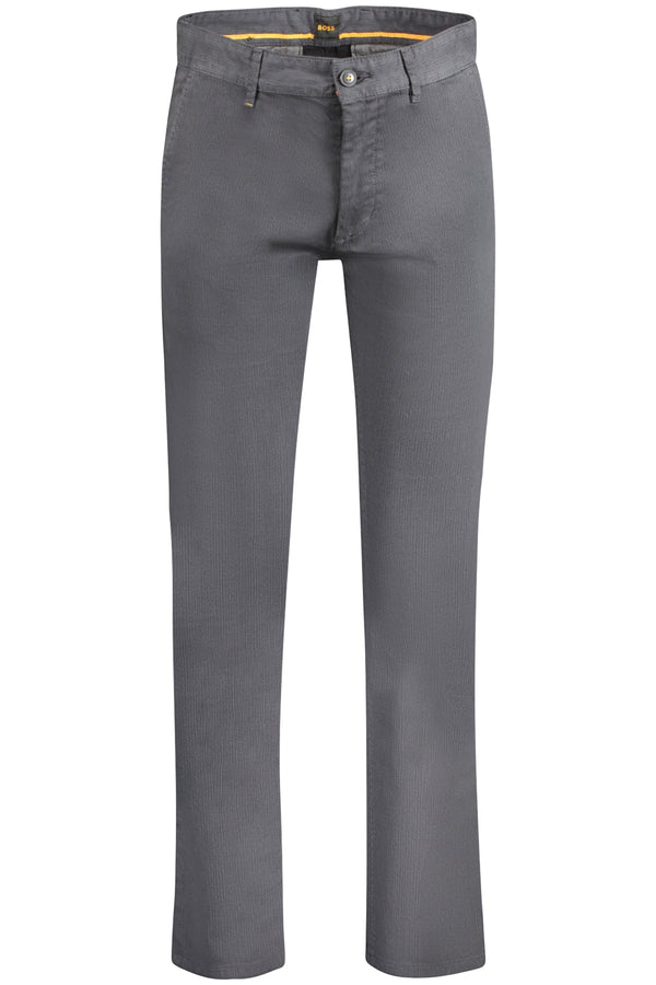 CALÇAS PRETAS DE HOMEM HUGO BOSS