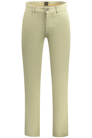 MEN'S GREEN TROUSERS HUGO BOSS