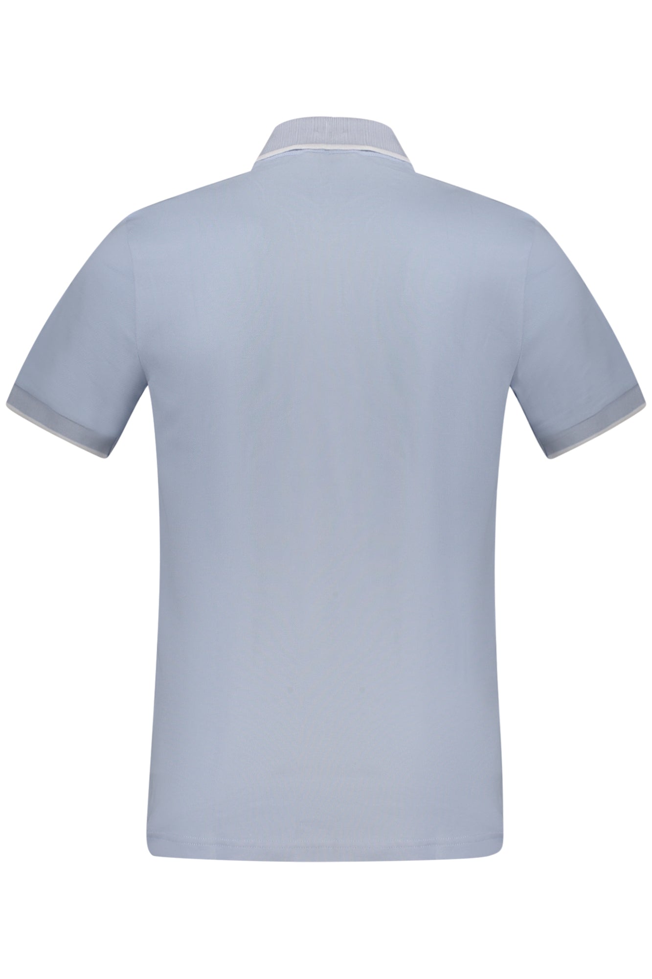 POLO EM ALGODÃO BOSS HOMEM AZUL CLARO