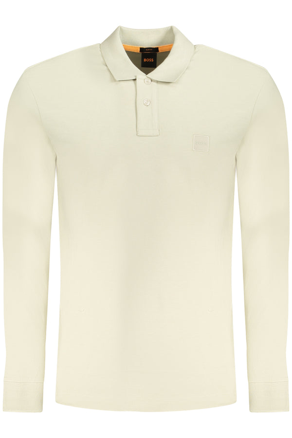 HUGO BOSS POLO MANGA CURTA HOMEM BEGE