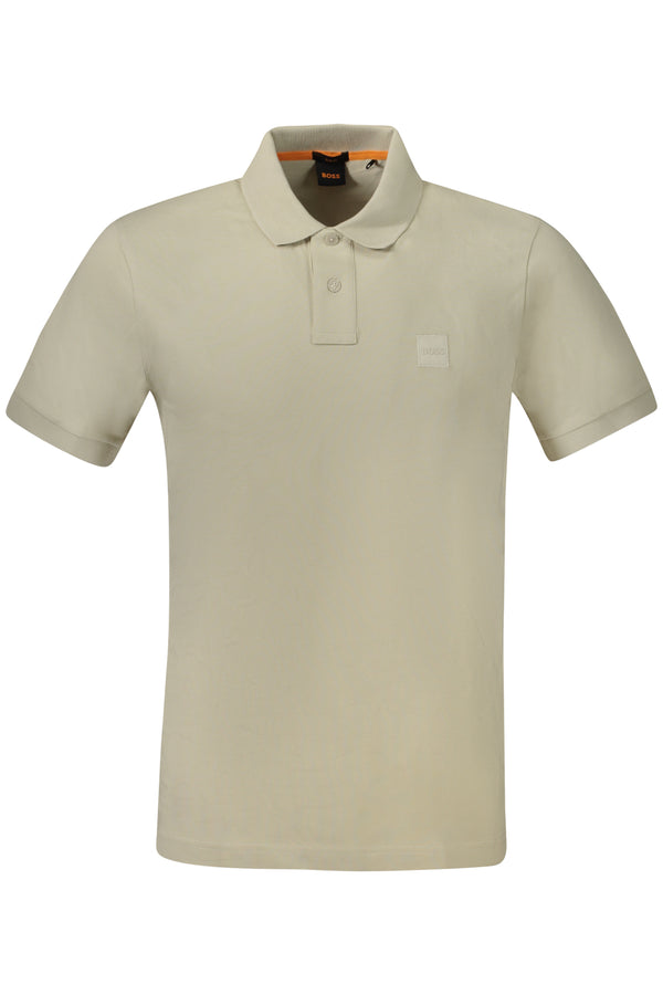 HUGO BOSS POLO MANGA CURTA HOMEM BEGE