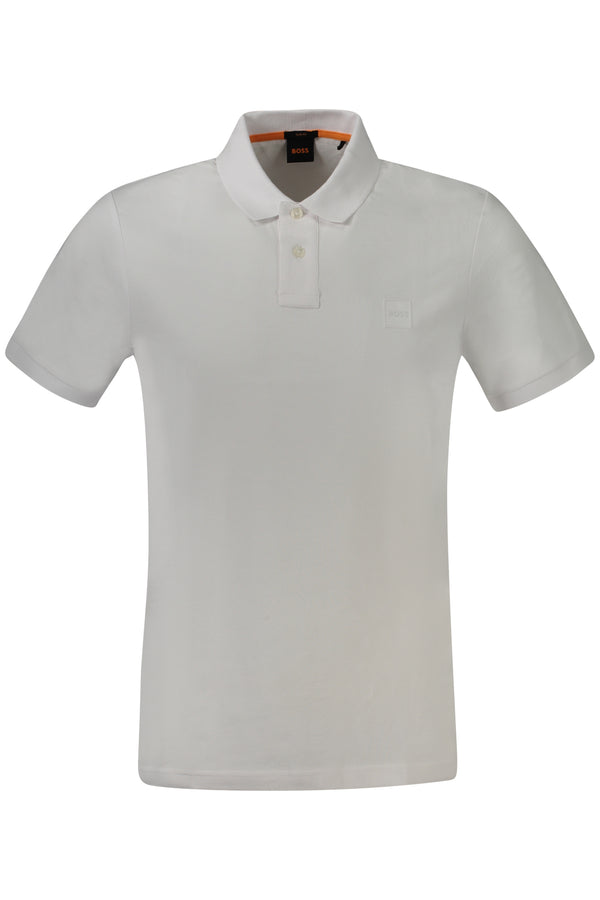 HUGO BOSS POLO MANGA CURTA HOMEM BRANCO
