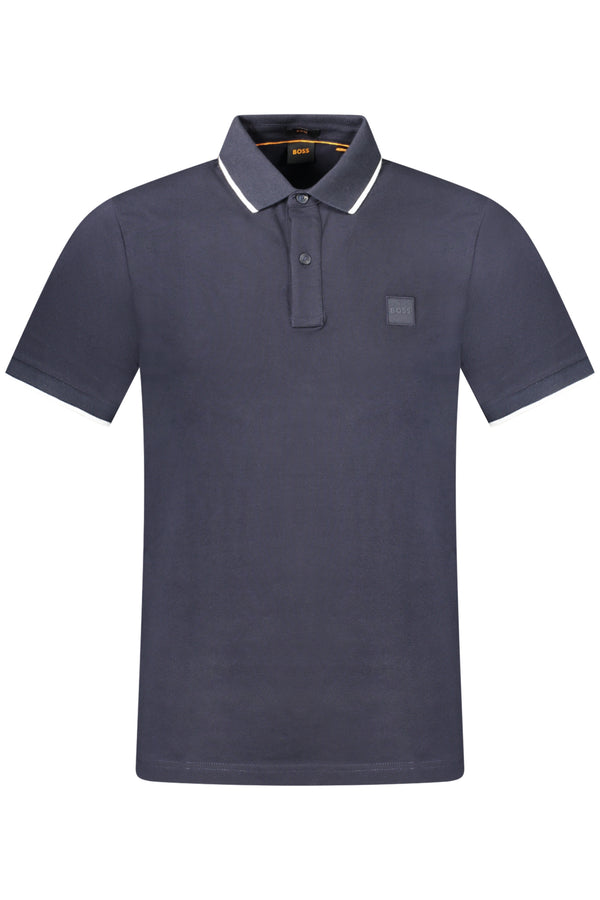 HUGO BOSS POLO MANGA CURTA HOMEM AZUL