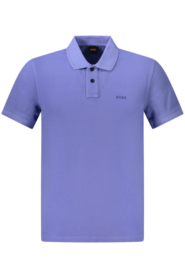 HUGO BOSS POLO MANGA CURTA HOMEM AZUL