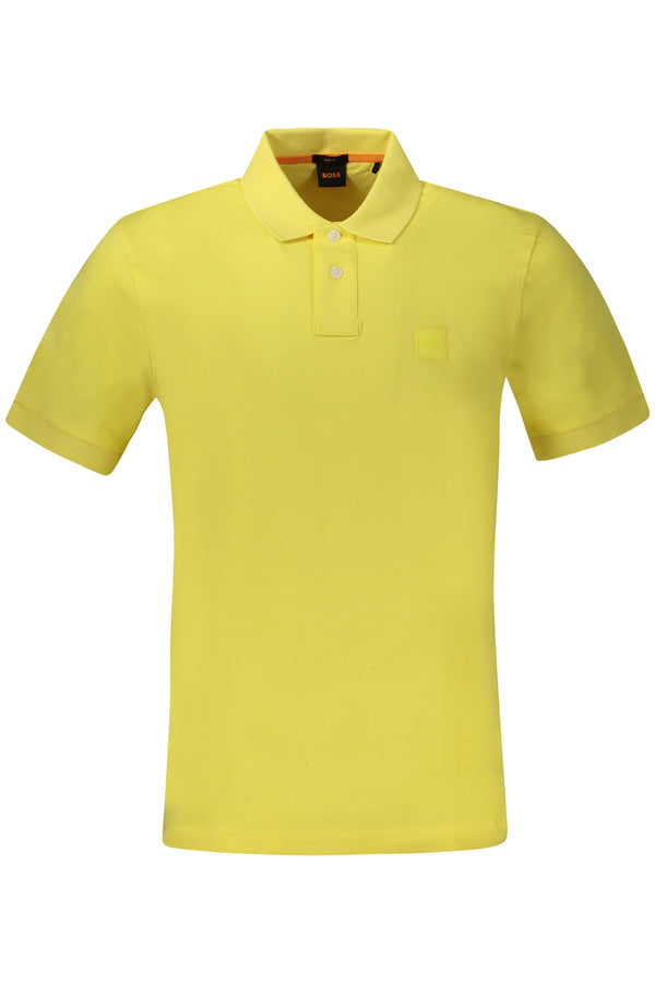 HUGO BOSS POLO MANGA CURTA HOMEM AMARELO