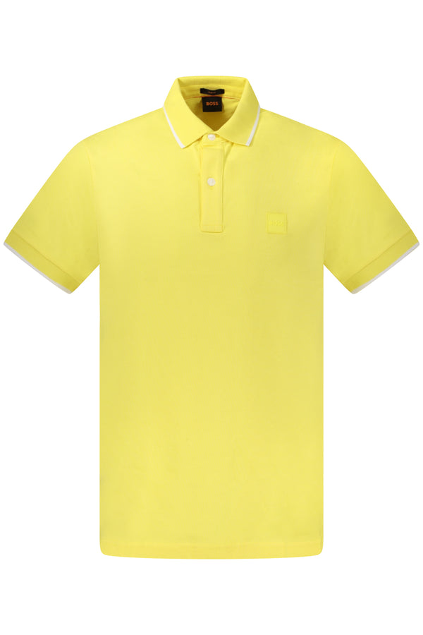 HUGO BOSS POLO MANGA CURTA HOMEM AMARELO