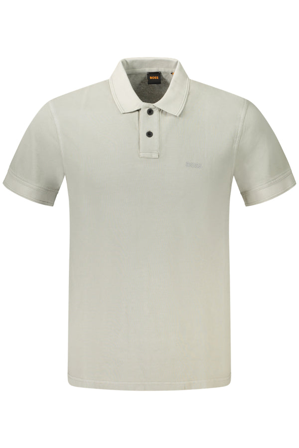 HUGO BOSS POLO MANGA CURTA HOMEM CINZA