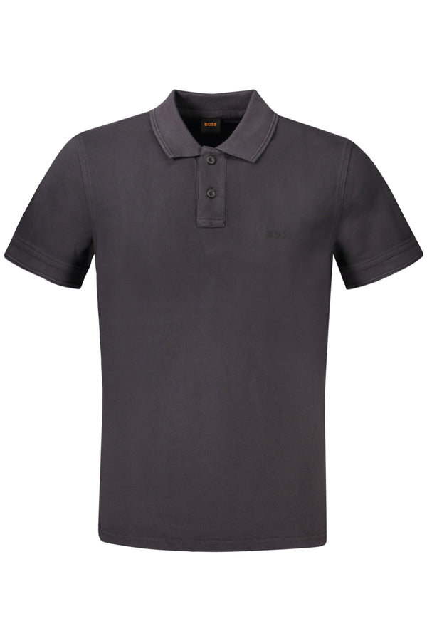 HUGO BOSS POLO MANGA CURTA HOMEM PRETO