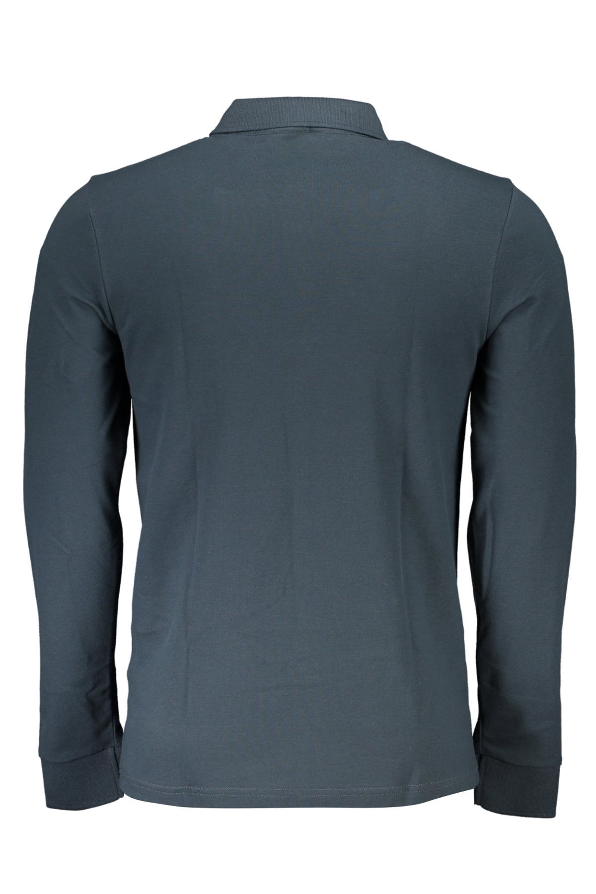 Hugo Boss Homem Green Long Sleeved Polo Shirt