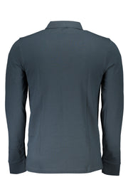 Hugo Boss Homem Green Long Sleeved Polo Shirt